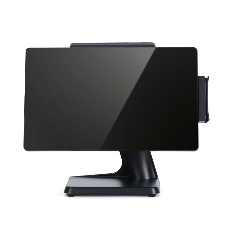 

In stock Efficient Smart All-in-One 15.6 Inch Touch Screen Android POS Dual Screen Restaurant Cash Register Terminal