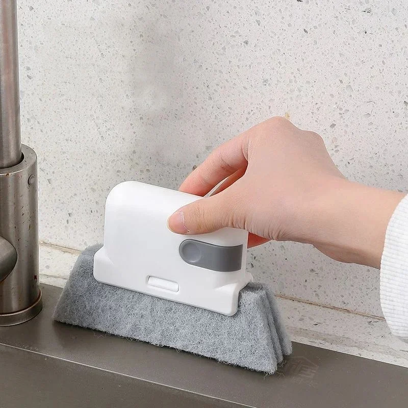 Soft Windowsill Groove Gap Cleaning Brush, Multifunctional Household Crevice Cleaner For Window Recess Deep Dust Removal Tool image 5