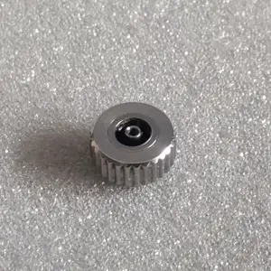 1 pieza Color de acero de color plateado Corona de 3.5 mm-7 mm de diámetro de cabeza con tubo plano para la reparación de relojes L4429 12 Mejores Partes de reloj de Gucci de ventas - №7