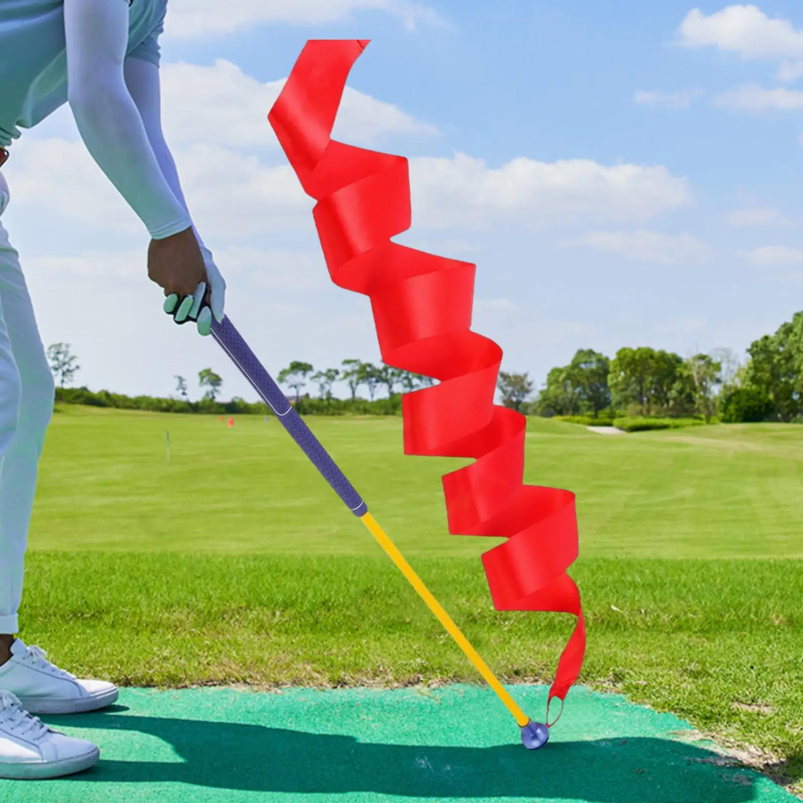 

Тренировочные качели для гольфа для мужчин и женщин, многофункциональная Прочная резиновая ручка с захватом, для начинающих