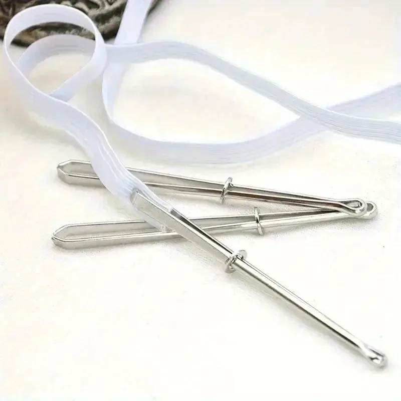 Elastic opening elastic rope threading tool, clothing shoelace threading device, DIY sewing accessories, sewing supplies