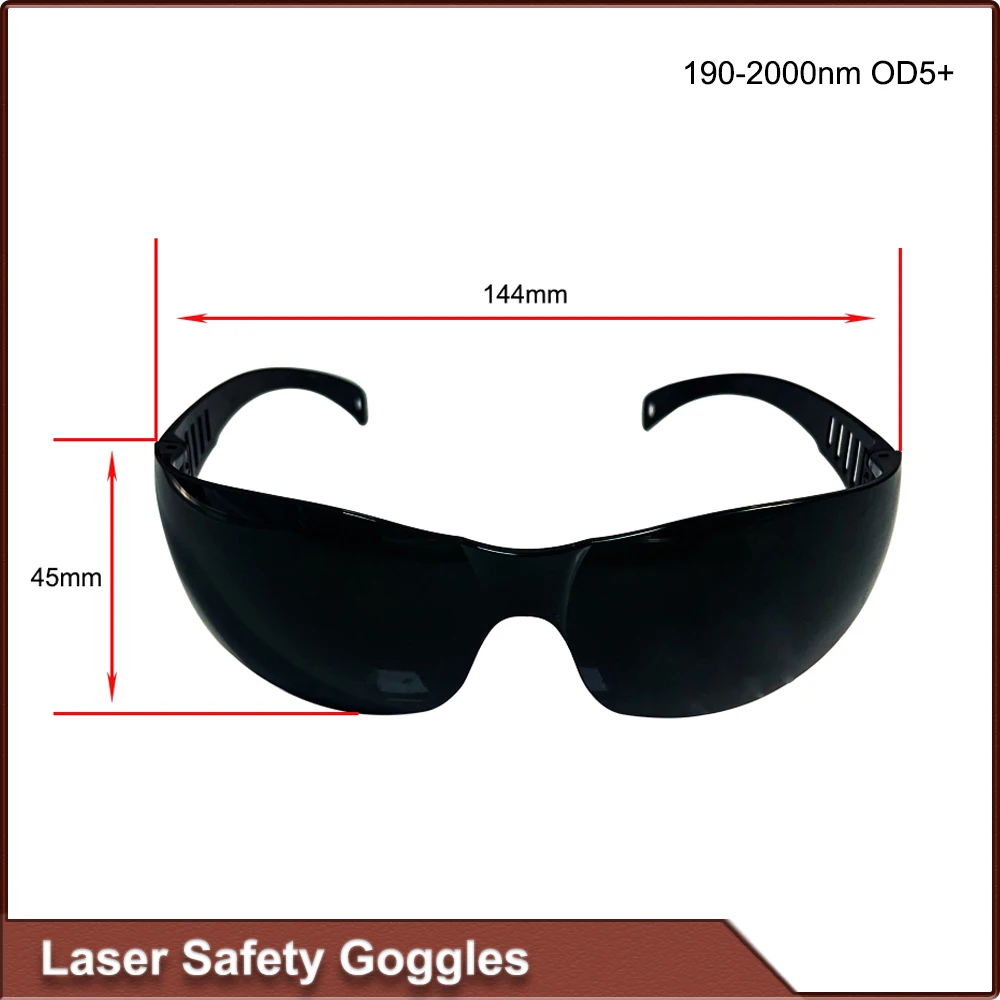 DIGRAY Laser Safety Glasses Goggles Hair Removal Beauty Dustproof Goggles UV Infrared 190-2000nm Eye Protection Safety