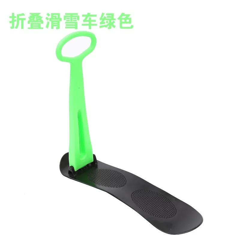 Snowboard Pair Skating Grass Board, Thickened Ski Ski with Brakes Thickened Blade