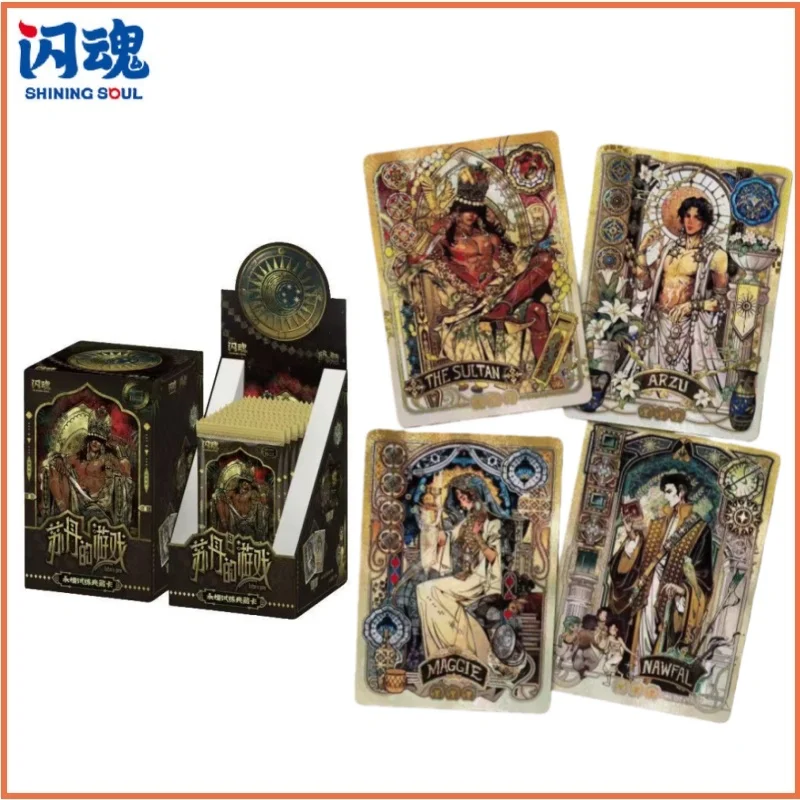 

SHININGSOUL Genuine Sultan's Game Cards Eternal Trials Collector's Card TCG Game Trading Battle Peripherals Collection Card Toy