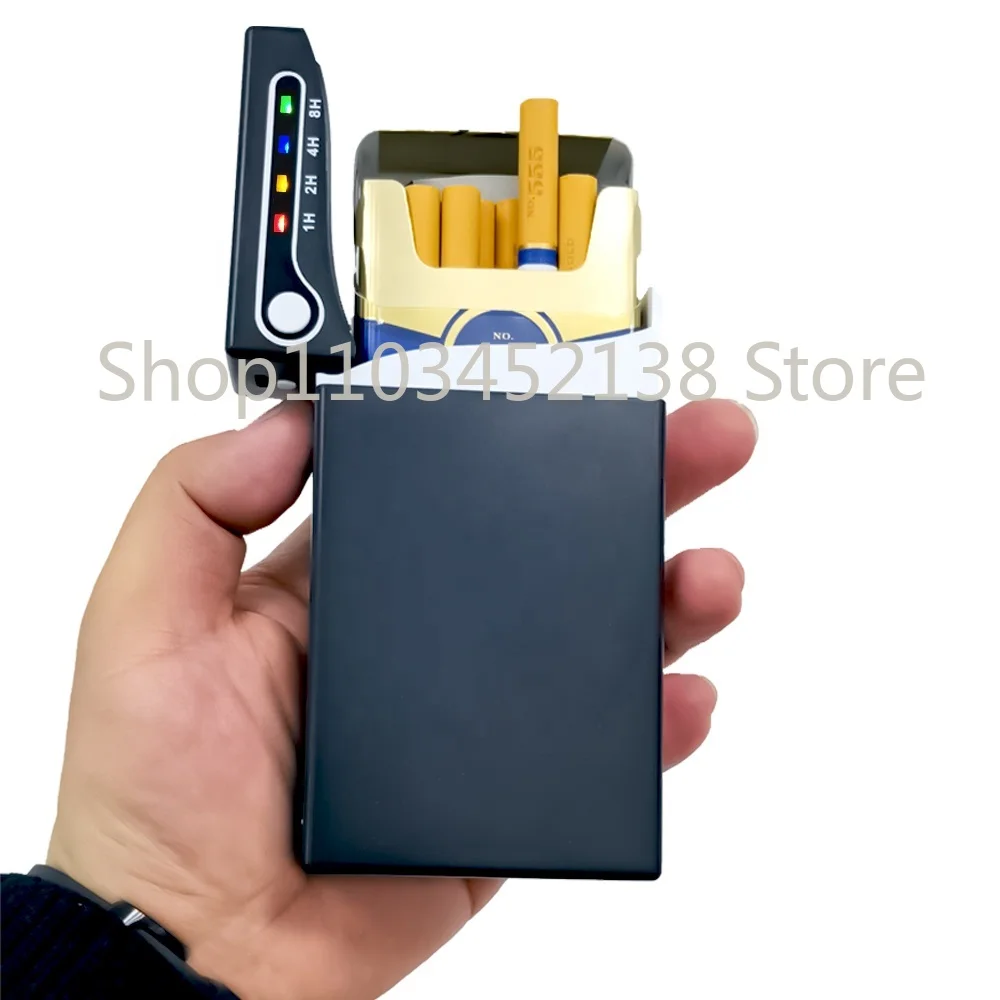 

Locking Cigarette Case with Timer Quit Smoking By locking Your Cigs Away in This Smart Box Locker