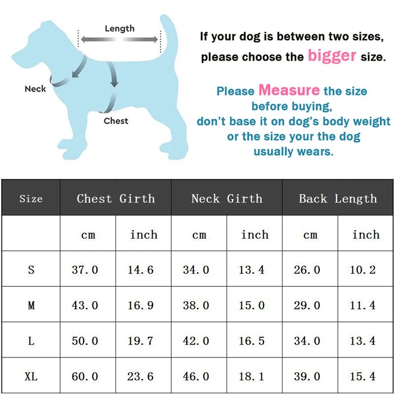 Fleece Winter Dog Jacket 6