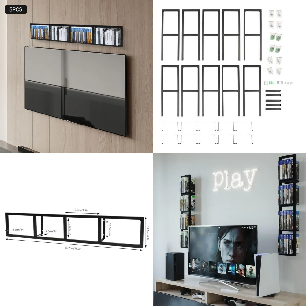 Cd Racks5Pcs 34 Inc… - image