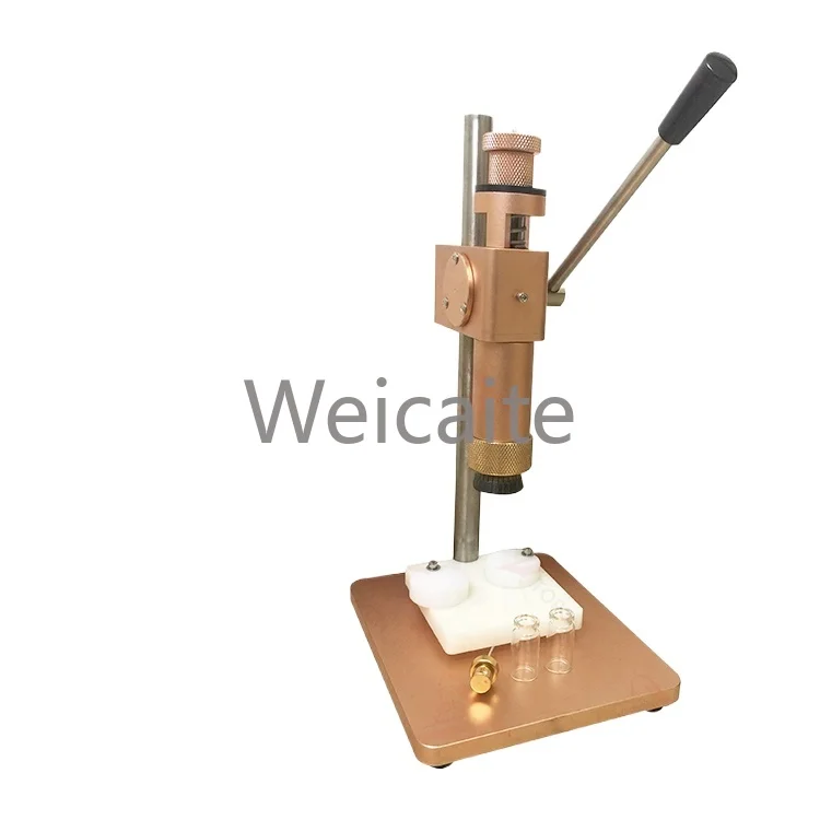 

Manual Perfume Glass Bottle Crimping Machine and Collar Press Packaging Aerosol Sprayer Crimping Machine Capping Equipment