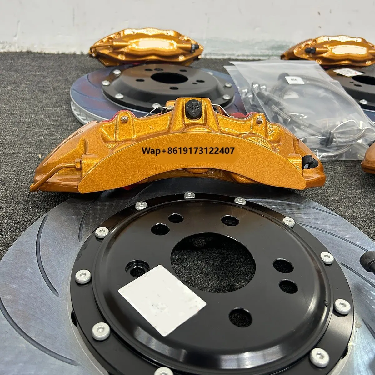 

Auto Brake SystemV6 6 Pot Brake Caliper 6 Pot Brake Caliper 380*32MM Disc Rotor for Infiniti Q50L QX50 QX55 QX60 QX80 G37 G35