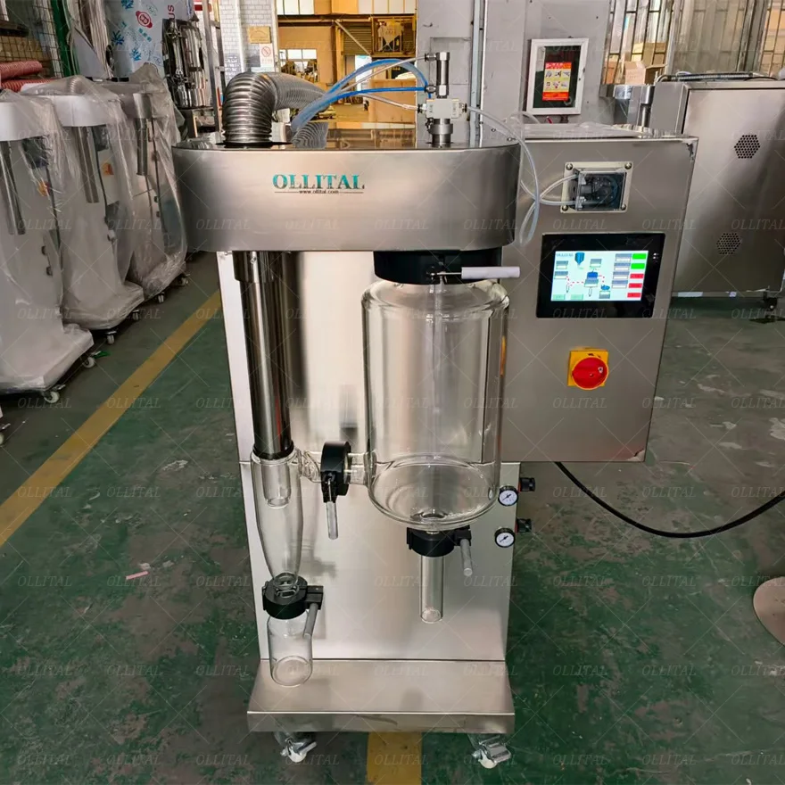 

Small Scale Spray Dryer Glass Drying Tower Lab Scale Spray Dryer Instant Coffee Spray Dryer