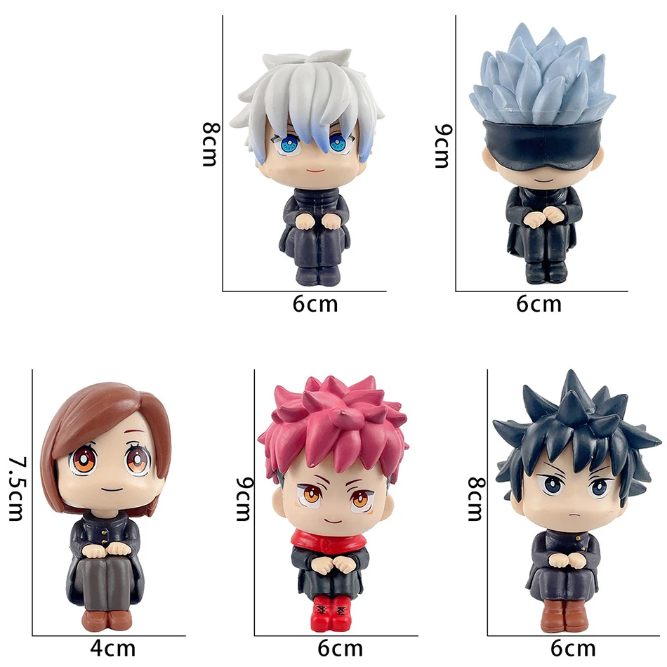 Charm Battle Return Manual Q Version Five Wishes Tiger Stick You Two Model PVC Ornaments Blind Box Figure Desktop Decoration
