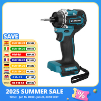 Drillpro 280N.m Brushless Electric Screwdriver 1/4inch 20+1 Torque Cordless Electric Drill Screw Driver for 18v Battery