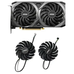 2pcs 95mm PLD10010S12HH RTX3060 gpu cooling fan for MSI RTX 3070 3060 3060Ti Ventus 2X OC graphics card cooler