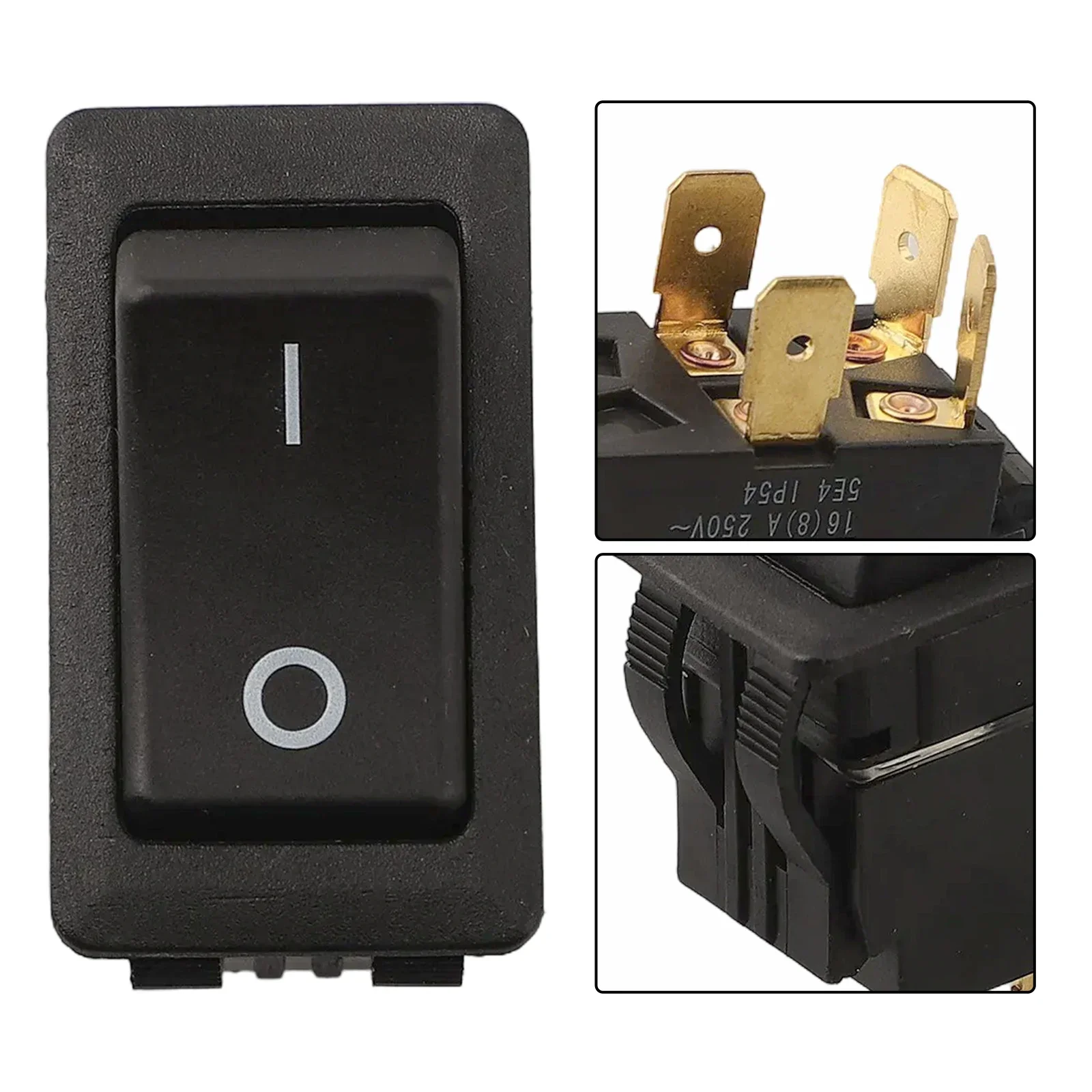 Various Environmental Conditions HY60E Rocker Switch Easy To Install High Current Rating High-precision Mechanism