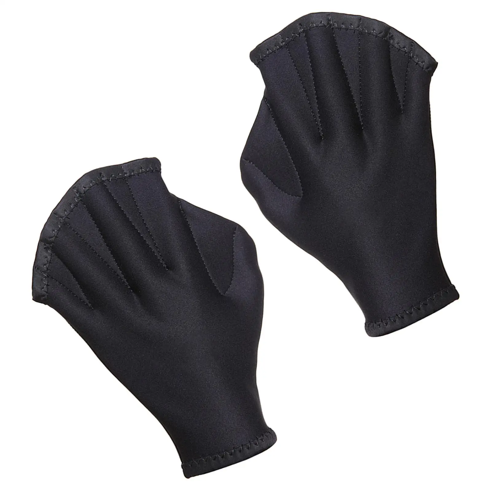 

1 Pair Aquatic Swimming Gloves , Webbed Swim Gloves Hand Paddle for Men Adult Surfing