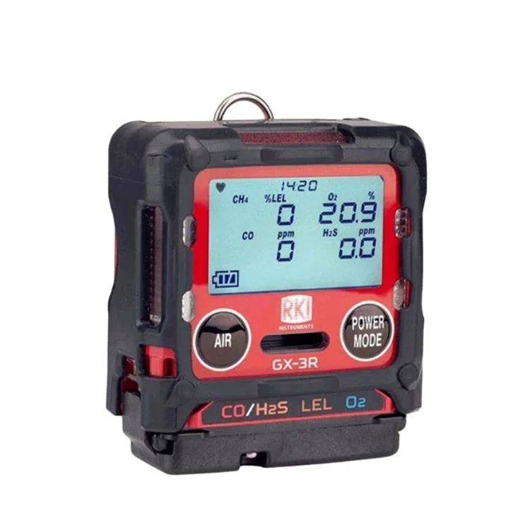 High Quality Portable Handheld RIKEN KEIKI Marine Personal O2/CO/H2S/LEL(HC) GX-3R With EC Cert