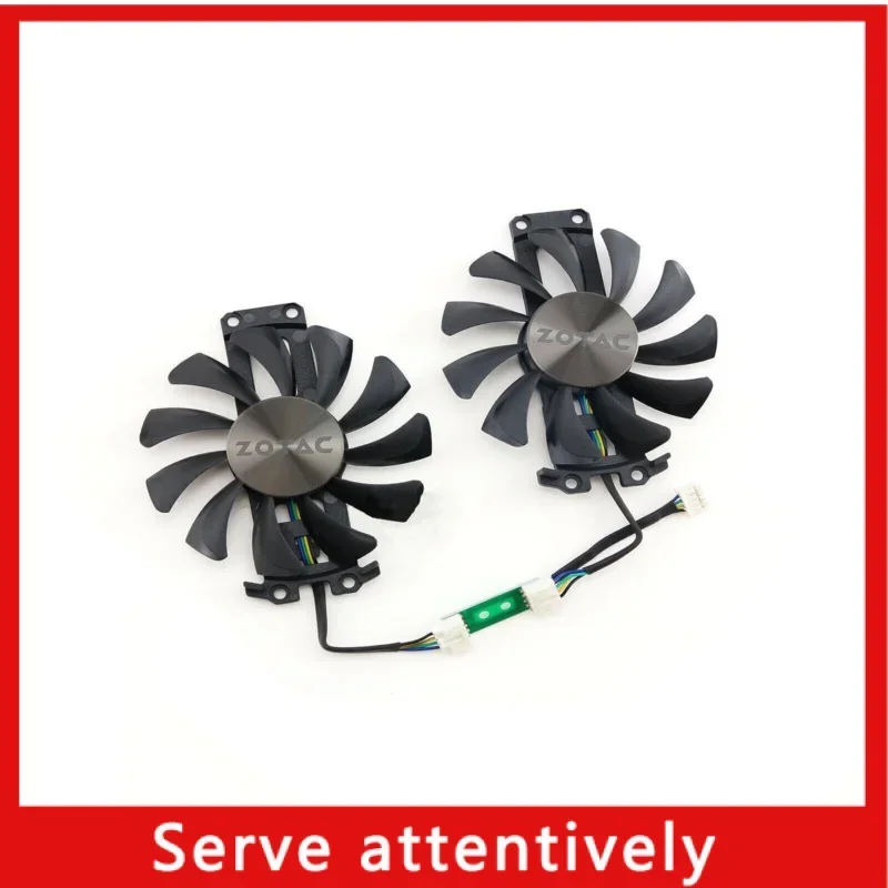 For ZOTAC GTX960 4G PCI-EDC Graphics Card Cooling Fan GA81S2U 12V Cooler Fan