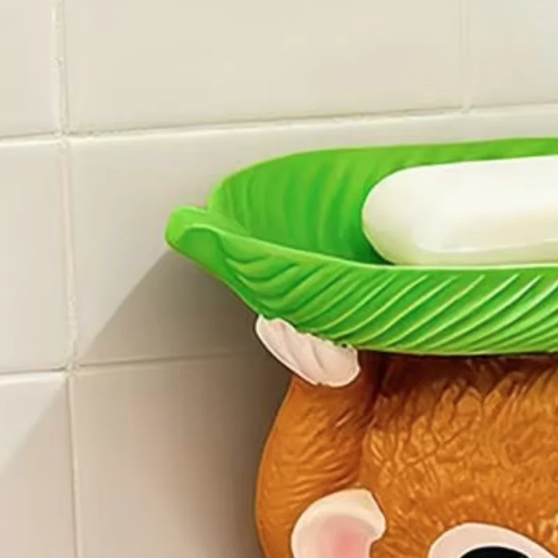 

Monkey Napkin Holder,Two-Way Paper Roll Function Soap Box,Multifunctional Tissue Storage Decor,Rack Bathroom Accessories