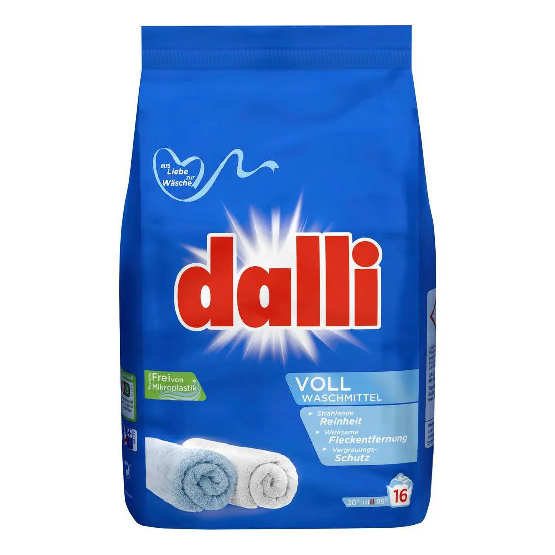 DALLI Active Plus waspoeder 1,04 kg 16 wasbeurten