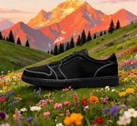 Hot New Men's Green And Black Colorway Low Top Basketball Shoes Anti-Skid Abrasion-Resistant Fashion Sneakers 36-45