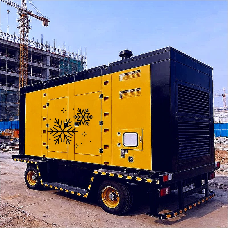 Silent Generator Set Portable Generator Industrial for Food Truck Mobile Kitchen Refrigeration Equipment Power Customized Sale