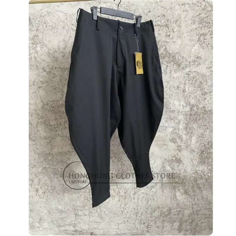 New Design Silhouette Lantern Pants, Short Pants, Hip-Hop Street CDG High-Quality Custom Men's Pants