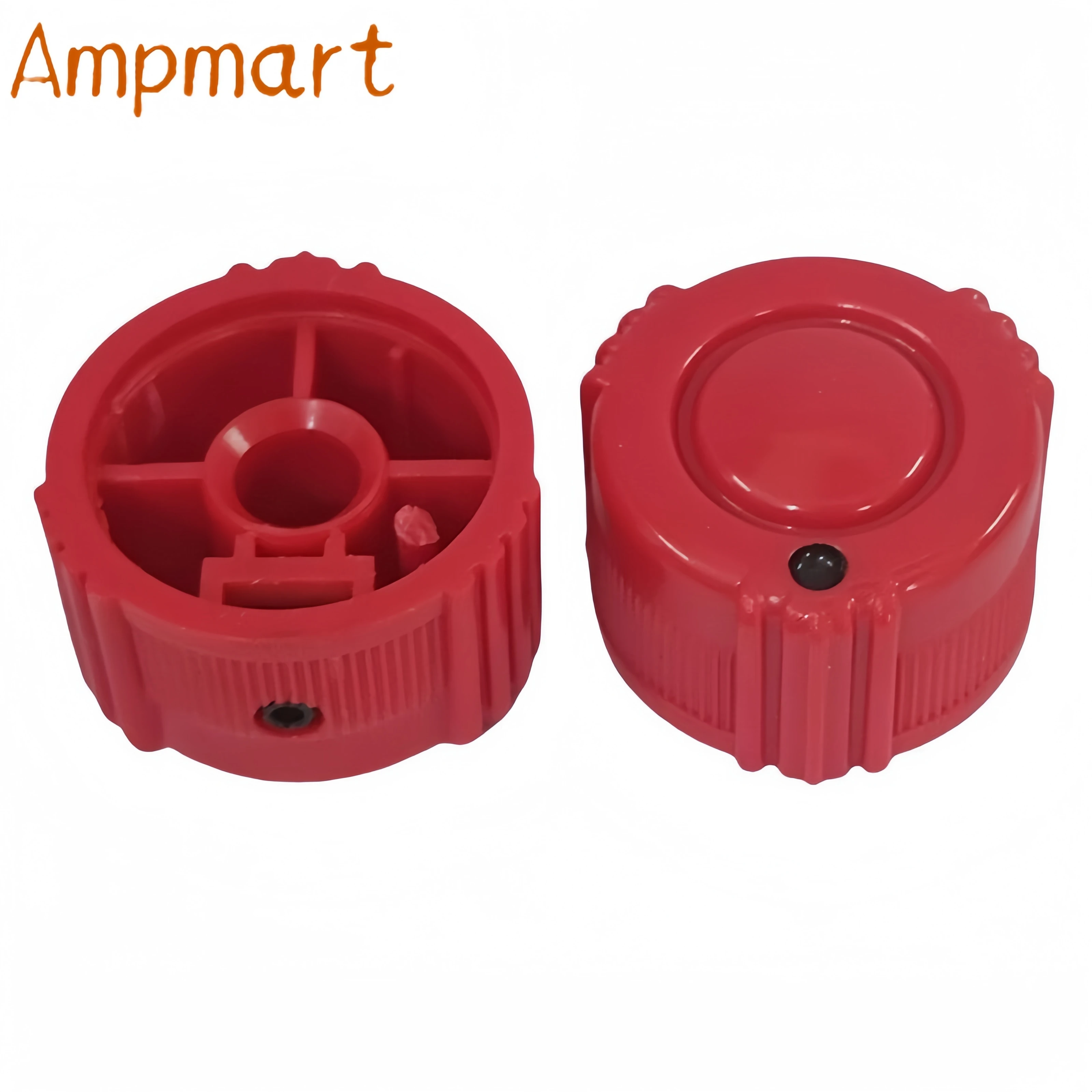 AMPMART-Guitar Amplifier Plastic Knob, BMP Classic Style, Effects Volume Knob, 25x15MM Installation Aperture: 6.3MM