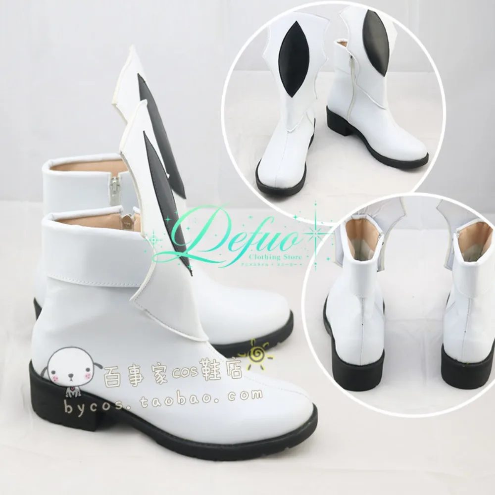 Anime Jeanne Alter Lily Cosplay Shoes Custom Made for Halloween Anime Convention Costume Party and Photo Shoot