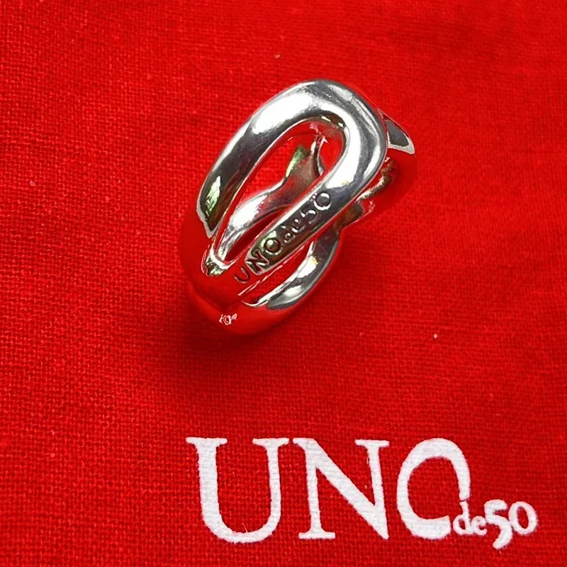 UNode50-Anillos exquisitos de alta calidad para mujer, joyería romántica para vacaciones, bolsa de regalo, gran oferta, Europa y América, 2023