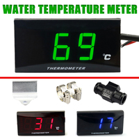 For Water Temperature Meter Motorcycle Part Instruments Thermometer Temp Digital Display Gauge For XMAX 300 NMAX 155 CB500X ER6N