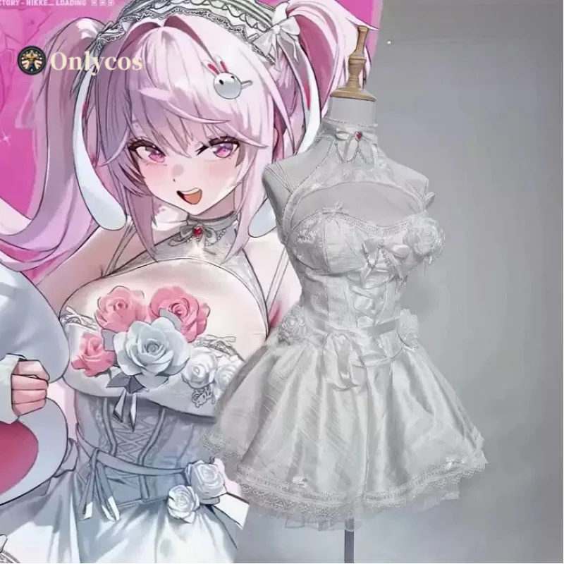 

Костюм для косплея «Богиня Победы Алисы» на Хэллоуин, великолепная униформа, аксессуары, реквизит, полный комплект Onlycos