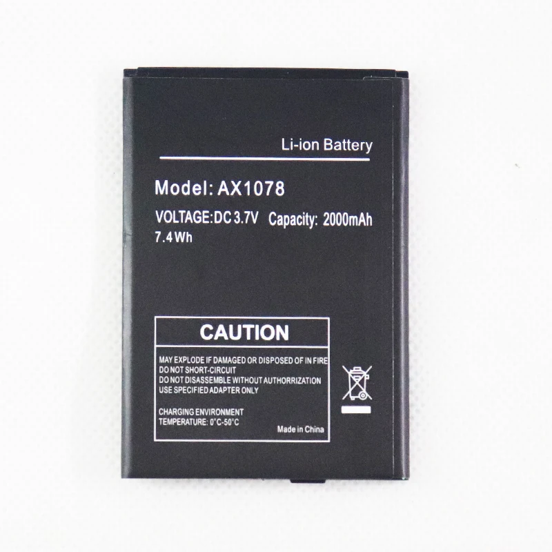 

3.7V 7.4Wh AX1078 2000mAh Recharable Battery Replacement