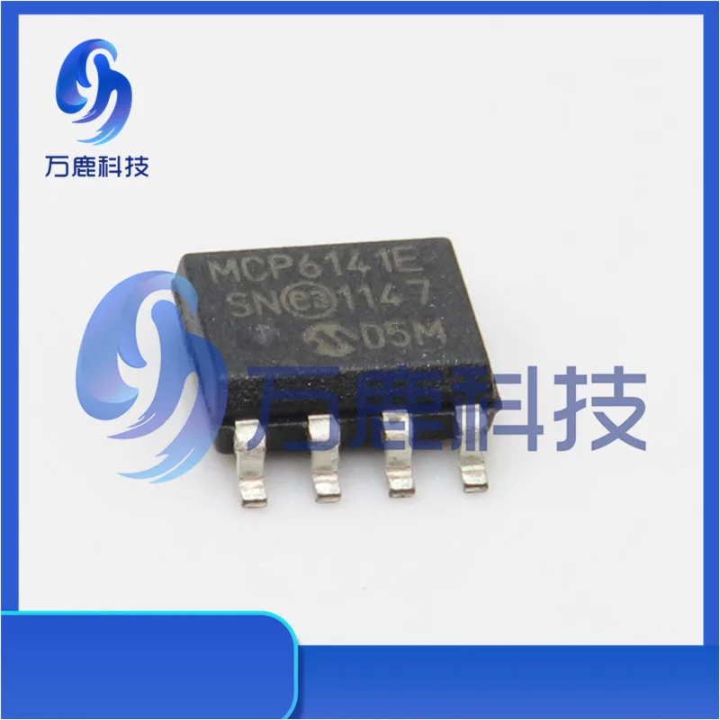 Mcp6141-E/Sn G10, Dual 1.6V 100Khz Op, E Temp Soic-8