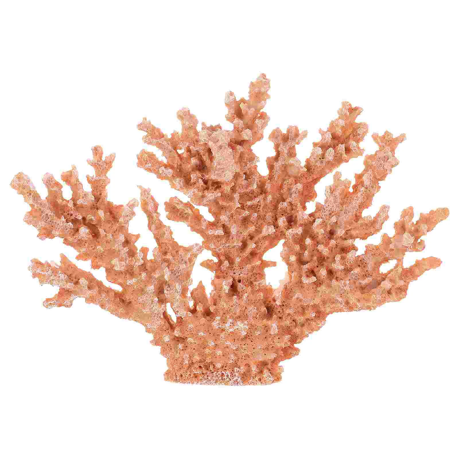 

House Plants Vases Home Decor Coral Ornaments Desktop Household Figurine Sculpture Fish Tank Decorative Delicate