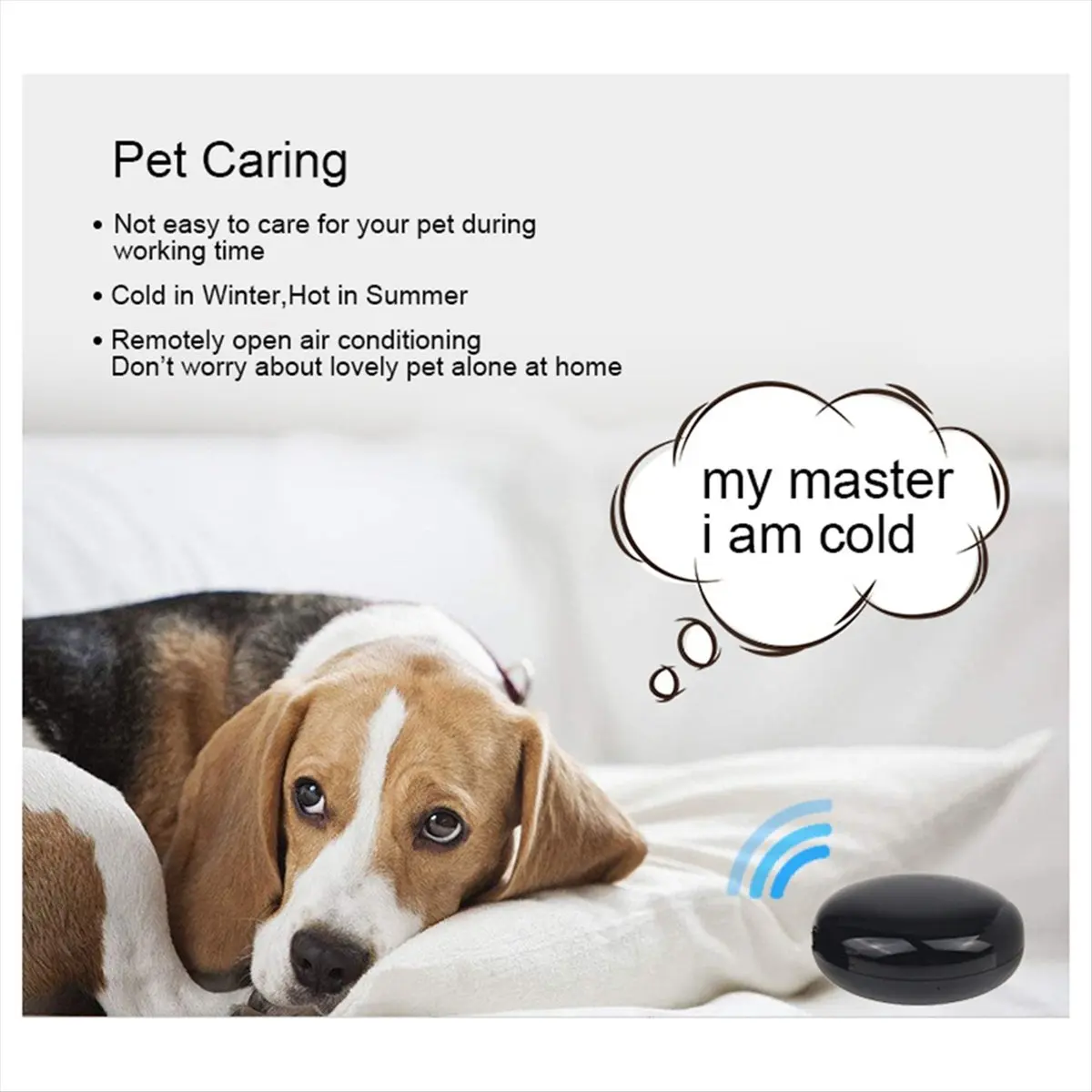 A85P ERemote IR Transmitter for TV, Aircon, STB - Smart WiFi Universal Remote Control, Compatible for Home Assistant