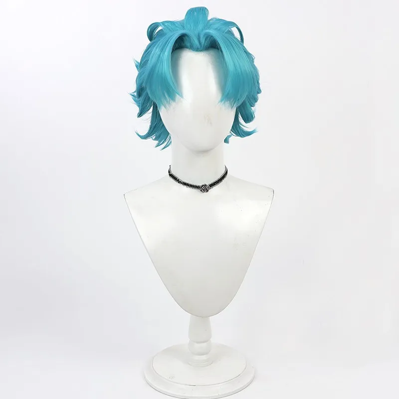 더 스워드 오브 루프테이션 알란 코스프레 가발 레이어드 스파이크 위도우즈 피크 티즈드 루츠 할로윈 선물