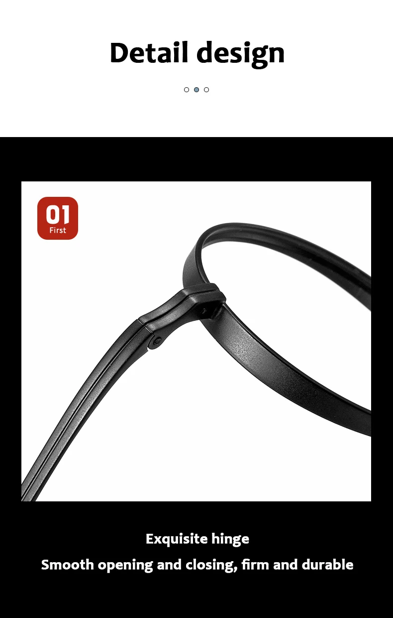 Japanischen Stil Handgemachte Retro Oval Runde Brille Rahmen Männer Reinem Titan Brillen Luxus Blau Licht Beständig Linsen Rahmen – Detail 6