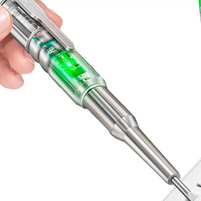 

Интеллектуальный тестер напряжения, ручка переменного тока, бесконтактный индукционный тест, карандаш, вольтметр, детектор мощности, индикатор электрической отвертки