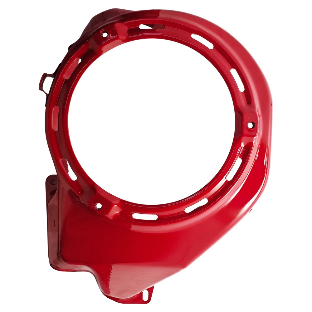 Carénage de couvercle de ventilateur de refroidissement de démarreur de traction rouge pour HONDA GX390 GX340 188F 5Kw 6.5Kw 11HP 13HP pompe à eau de générateur de gaz de moteur