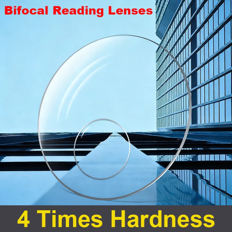 

MR-8 Bifocal Reading Optical Lens 1.56 1.61 1.67 Far And Near Presbyopia Prescription lenses Anti-scratch Invisible bi-focal