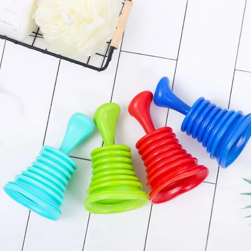 1pc Drain Cleaners Wholesale Household Powerful Sink Drain Pipe Dredge Suction Cup Toilet Plungers Dripshipping