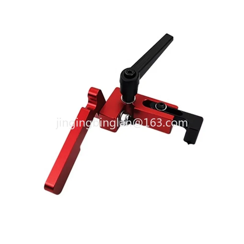 Industrial beveled track holder DIY woodworking limiter suitable for 75mm fence T-shaped rails