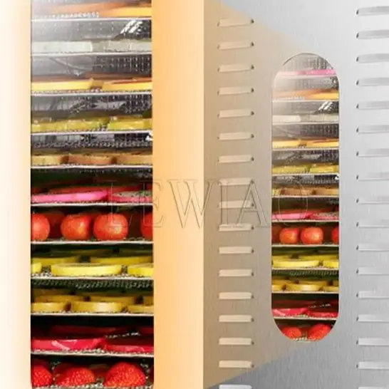 

Large Commercial Stainless Steel Dried Fruit Machine Fruit Vegetable Food Dryer Food Dehydrators Dewatering Machine