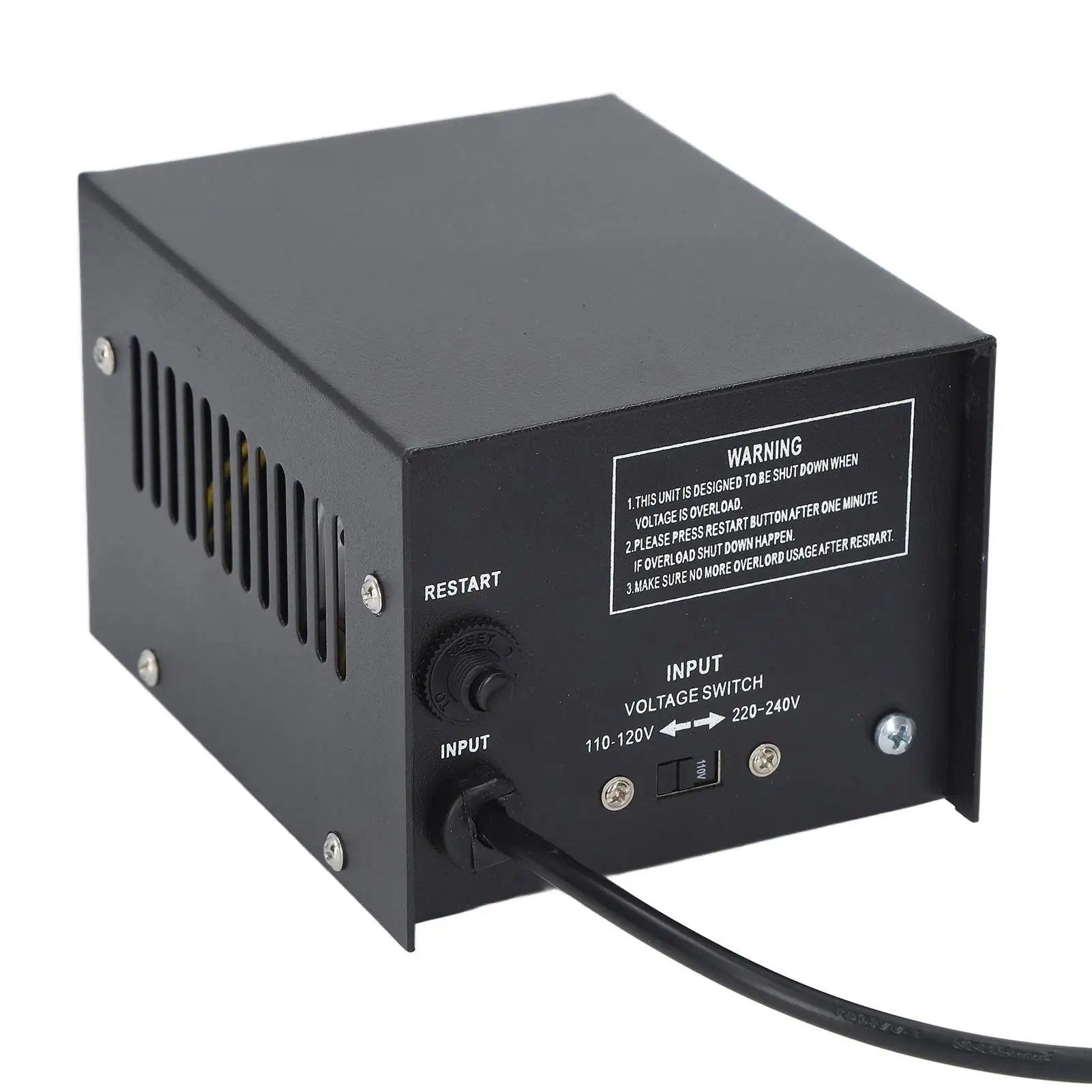 Convertidor de voltaje del transformador elevador de 200W 110V 120V a 220V 240V