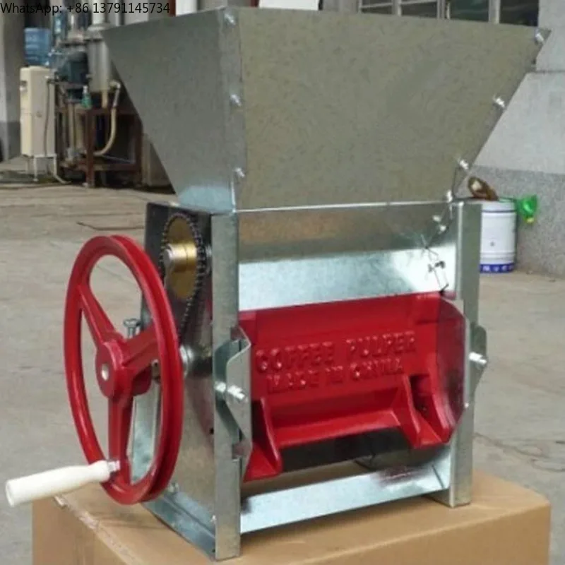 manual coffee husker dehuller sheller coffee bean peeling machine cocoa beans peeling pulper machine Fresh Coffee Beans Pulper