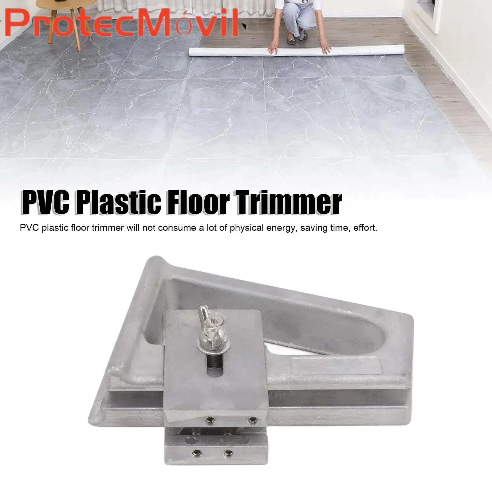 

Vinyl Floor Edger - Edge Trimmer Tool for Linen Commercial Sports Floors, Deburring Tool, Precision PVC Floor Cutter