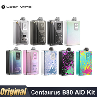 Original Lost Vape Centaurus B80 AIO Kit 80W 18650 Battery 5ml UB AIO Pod /Centaurus Boro Tank Normal & RBA Mode E Cigarette