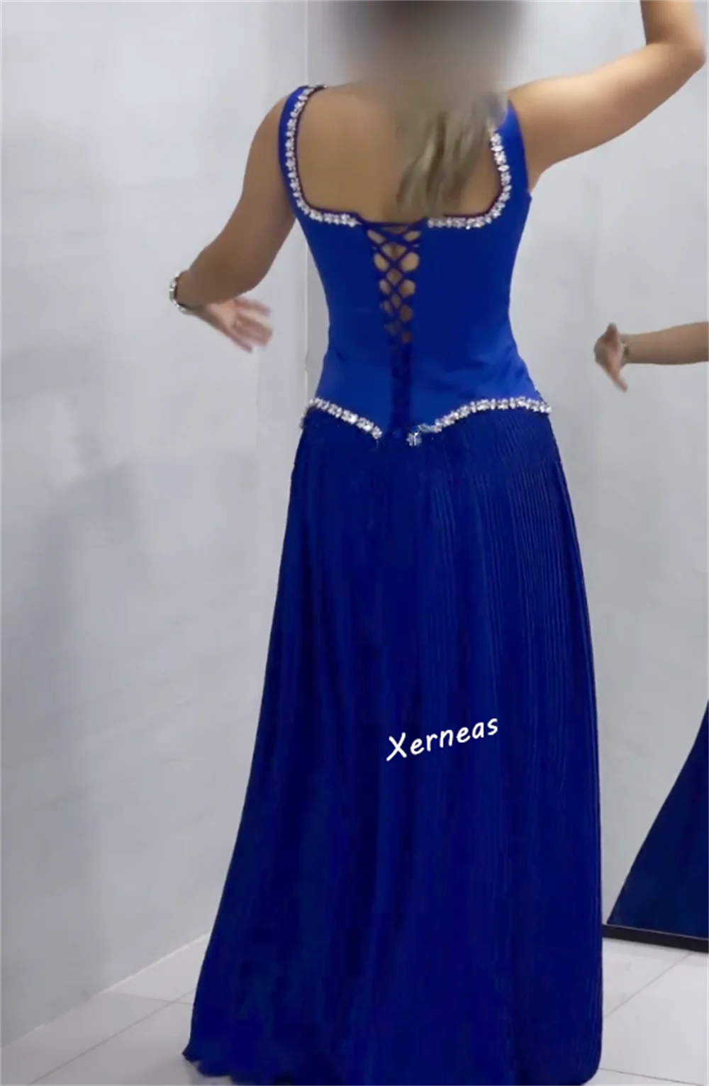 Maßgeschneidertes, hochwertiges formelles Abendkleid, glitzernde A-Linien-lange Kleider, maßgeschneiderter Anlass, Abschlussball, elegante Party