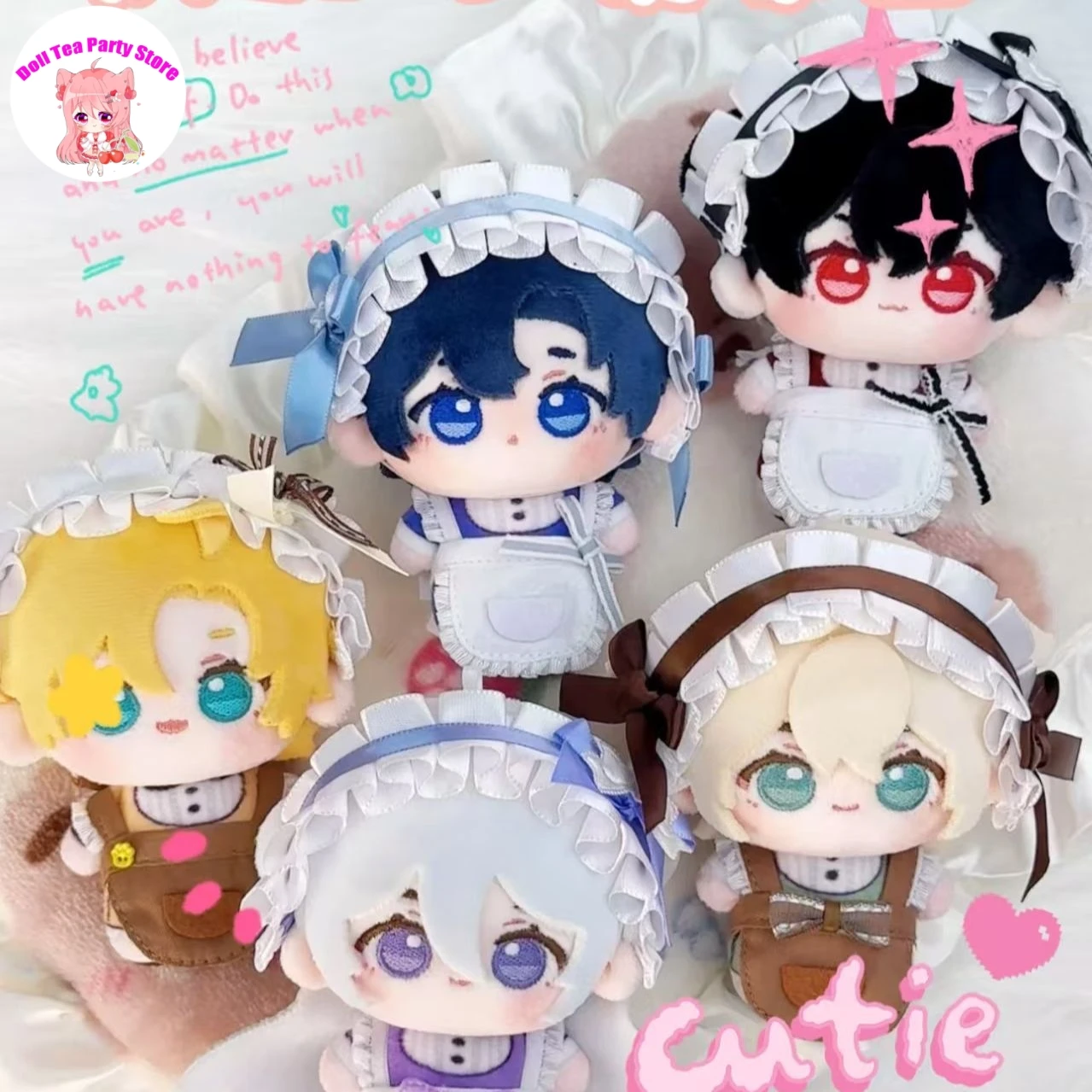 

Аниме-плюшевые игрушки «Доудзин»: Айн Алкайд, Роршах, Кларенс, Эмералд, 10 см, хлопковая кукла, плюшевый брелок-подвеска, подарок