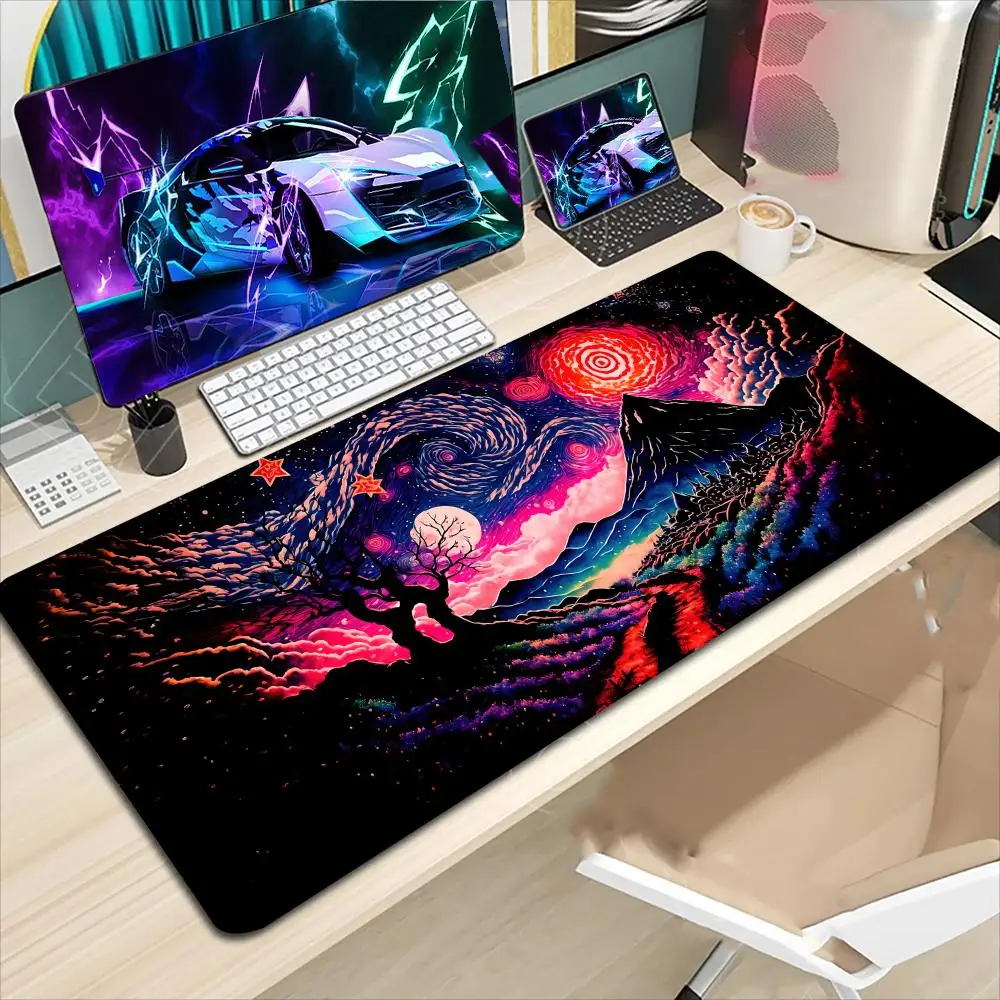 

Коврик для мыши, большой коврик для мыши, компьютерные офисные игровые настольные коврики, резиновые противоскользящие коврики для игровой клавиатуры, длинные настольные коврики 584